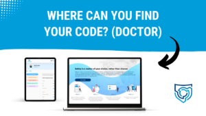 Where can you find your code? (Doctor)